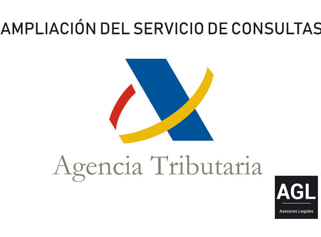 AMPLIACIÓN DEL SERVICIO DE CONSULTAS EN LA AGENCIA TRIBUTARIA
