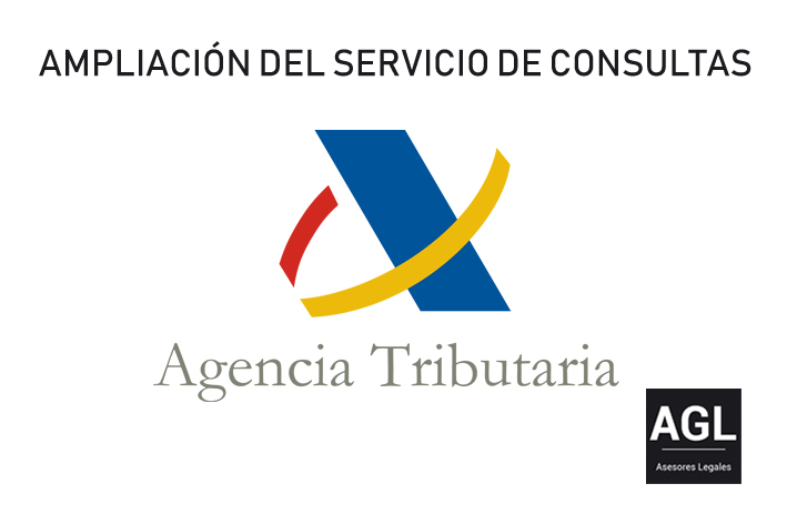 AMPLIACIÓN DEL SERVICIO DE CONSULTAS EN LA AGENCIA TRIBUTARIA